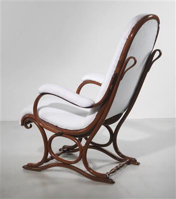 Bugholzsessel / Salonfauteuil Mod. Nr. 1, Entwurf Gebrüder Thonet um 1900, - Design