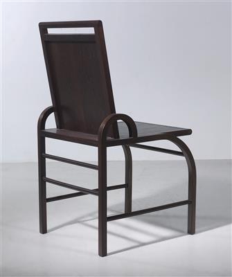 A ‘Liverpool’ chair, designed by George J. Sowden in 1986, - Design