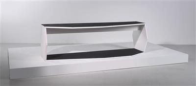 A unique bench from the ‘C. T. Structure’ series, designed and manufactured by Elisabeth Penker* in 2003, - Design