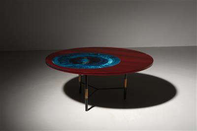 Außergewöhnlicher Tisch, Entwurf Duilio (Dube) Barnabe - Design