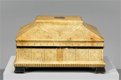 Large, decorative casket for the 25th anniversary of the Wiener Werkstätte, - Design