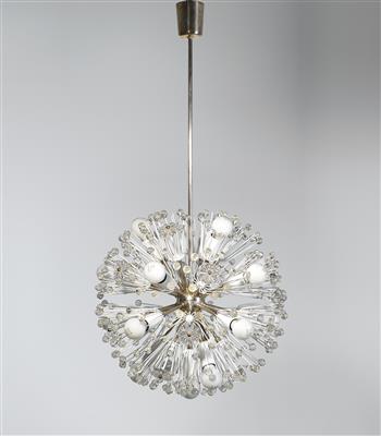 A globular chandelier, designed by Emil Stejnar, - Design