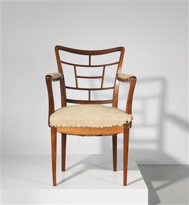 A rare armchair, mod. no. M-WV 229, designed by Josef Frank - Design