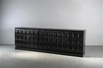 A brutalist sideboard, - Design