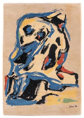 A large carpet after “Lácteur” by Asger Jorn, 1970, design no. 80528 - Design