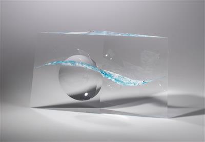 A unique glass object, “Nemo”, designed and manufactured by Andrej Jakab - Design