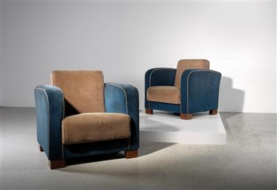 Two armchairs, designed by Karl Hofmann & Felix Augenfeld - Design