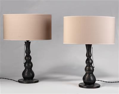 Two ball table lamps, Eric Schmitt - Design