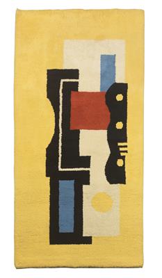 A “Jaune IX” Carpet after a design by Fernand Leger - Design