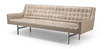 A Lounge Leather Sofa, designed by Milo Baughman - Design