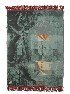 A Carpet / Large Kilim, after Paul Klee, - Design