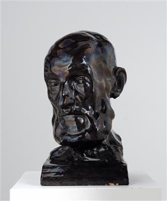 A bust of Simon Wunderlich, Heinrich Zita, - Design