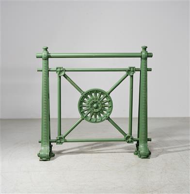 Railing system / fence element, designed by Otto Wagner - Design
