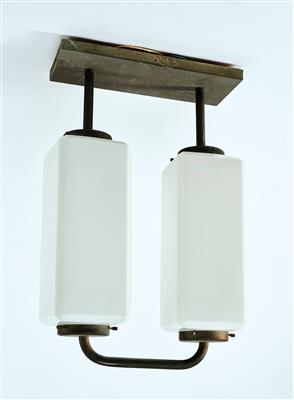 A large Vestibule pendant lamp, Vienna, - Design