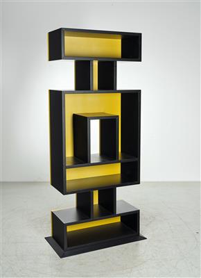 A unique bookcase from the Ollo collection, designed by Alessandro Guerriero * - Design