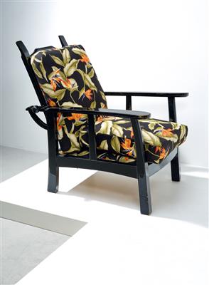 An Adjustable Armchair, so-called “Kanadier”, designed by Hugo Gorge - Design