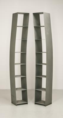 2 “Verspanntes Regal” Shelves, designed by Wolfgang Laubersheimer - Design