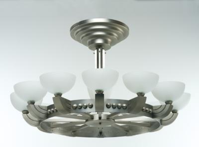 A large chandelier, J. T. Kalmar, - Design