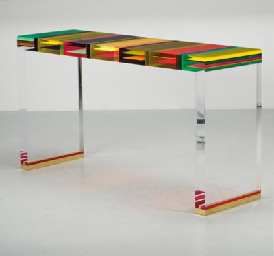 A unique console / console table “DNA”, designed and manufactured by Studio Superego, - Design