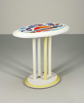A unique table mod. “The White Table”, designed and manufactured by Johann Rumpf - Design