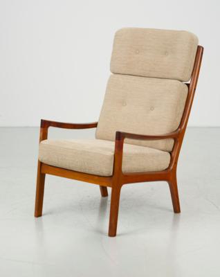 A high back chair mod. 166 Senator, designed by Ole Wanscher - Design