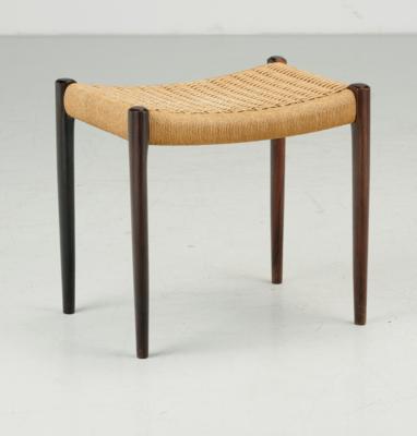 A stool / footstool mod. 80A, designed by Niels O. Möller - Design