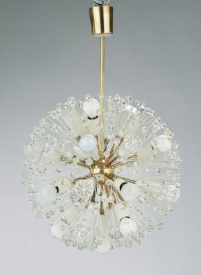 A globular chandelier, designed by Emil Stejnar - Design