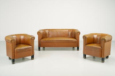 A suite of lounge furniture, - Design