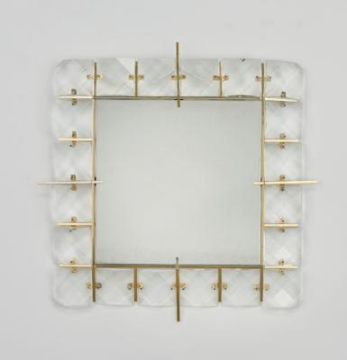 A wall mirror, second half of the 20th century, - Design