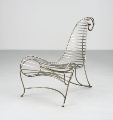 A “Spine” chair, designed by André Dubreuil, - Design