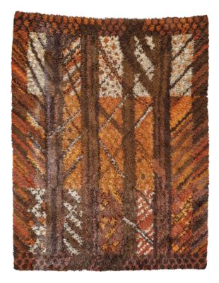 An early, large carpet from the Kolmarden series, designed by Marianne Richter - Design