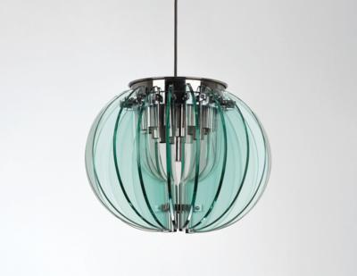 A large hanging lamp, School of Max Ingrand, - Design