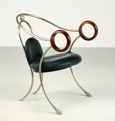 A rare lounge armchair mod. Poltrona Del Leone for Promemoria, - Design