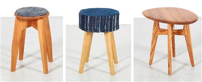 "Simple" Hocker, - Contemporary Austrian Design