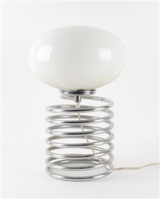 Tischlampe / Spirallampe nach einem Entwurf von Ingo Maurer, - Interior Design