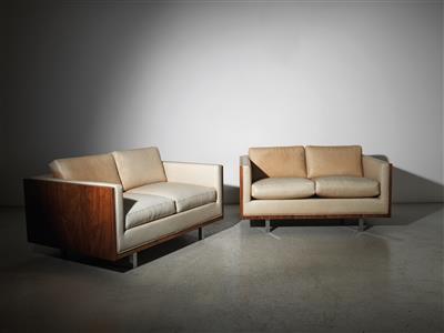 Zwei Lounge Sofas, - Interior Design