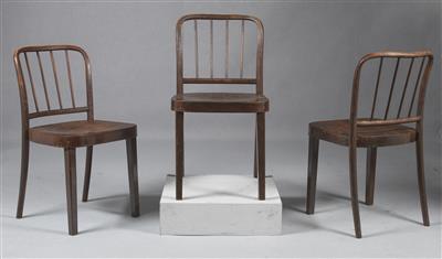Drei Stühle, Thonet, CZ, 1. Hälfte 20. Jahrhundert - Take a seat
