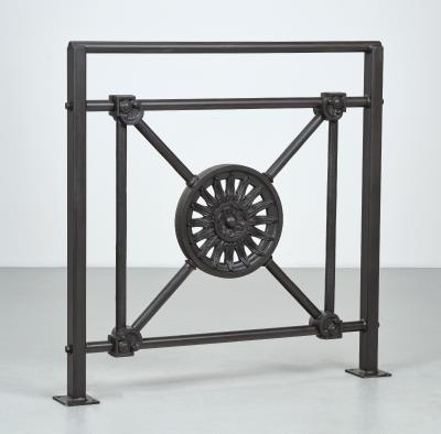 Geländer / Zaunsegment, Entwurf Otto Wagner - Design