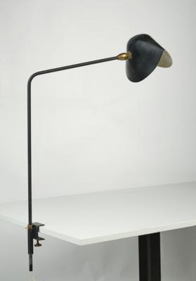 An “Agraffe” clamp lamp, Serge Mouille*, France - Design