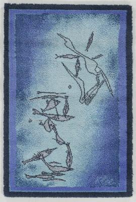 A carpet after “Fischbild” by Paul Klee - Design