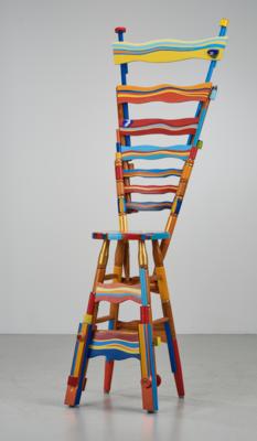 A unique high-back chair ‘For The Big BOSS’, designed and manufactured by Johann Rumpf - Design