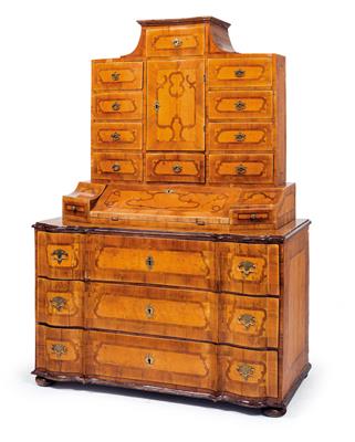 Barock-Tabernakelschreibschrank, - Furniture