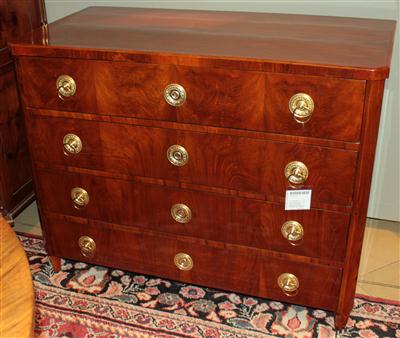 Biedermeier-Kommode, - Möbel, Teppiche und dekorative Kunst