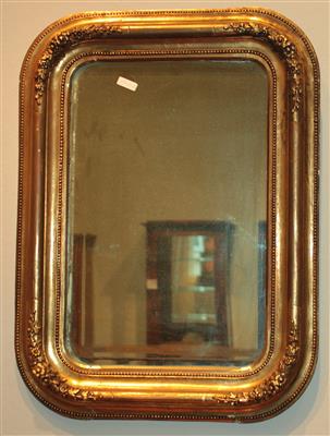 Zwei leicht variierende Salonspiegel, - Nábytek, koberce