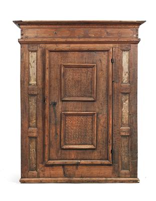 Barocker Bauernschrank, - Möbel, Teppiche und dekorative Kunst