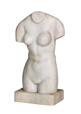 Skulptur weiblicher Torso, - Nábytek, koberce