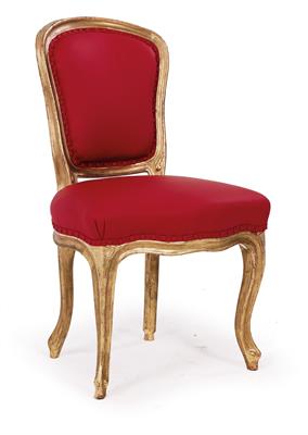 Barocker Sessel, - Möbel, Teppiche und dekorative Kunst