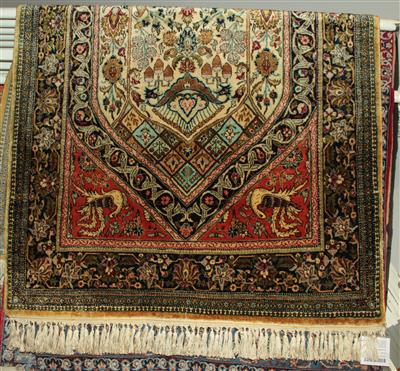 Ghom Seide ca. 165 x 105 cm, - Furniture, carpets