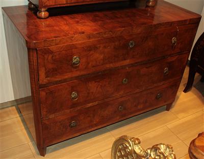 Biedermeier-Schreibkommode, - Möbel, Teppiche und dekorative Kunst