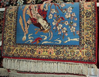 Isfahan ca. 116 x 85 cm, - Möbel, Teppiche und dekorative Kunst